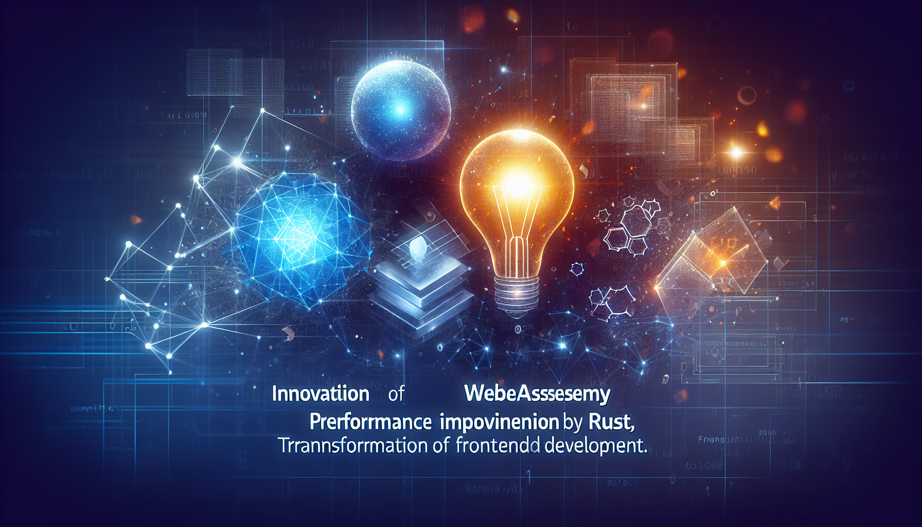 **WebAssemblyの革新、Rustによるパフォーマンス向上、フロントエンド開発の変革**
