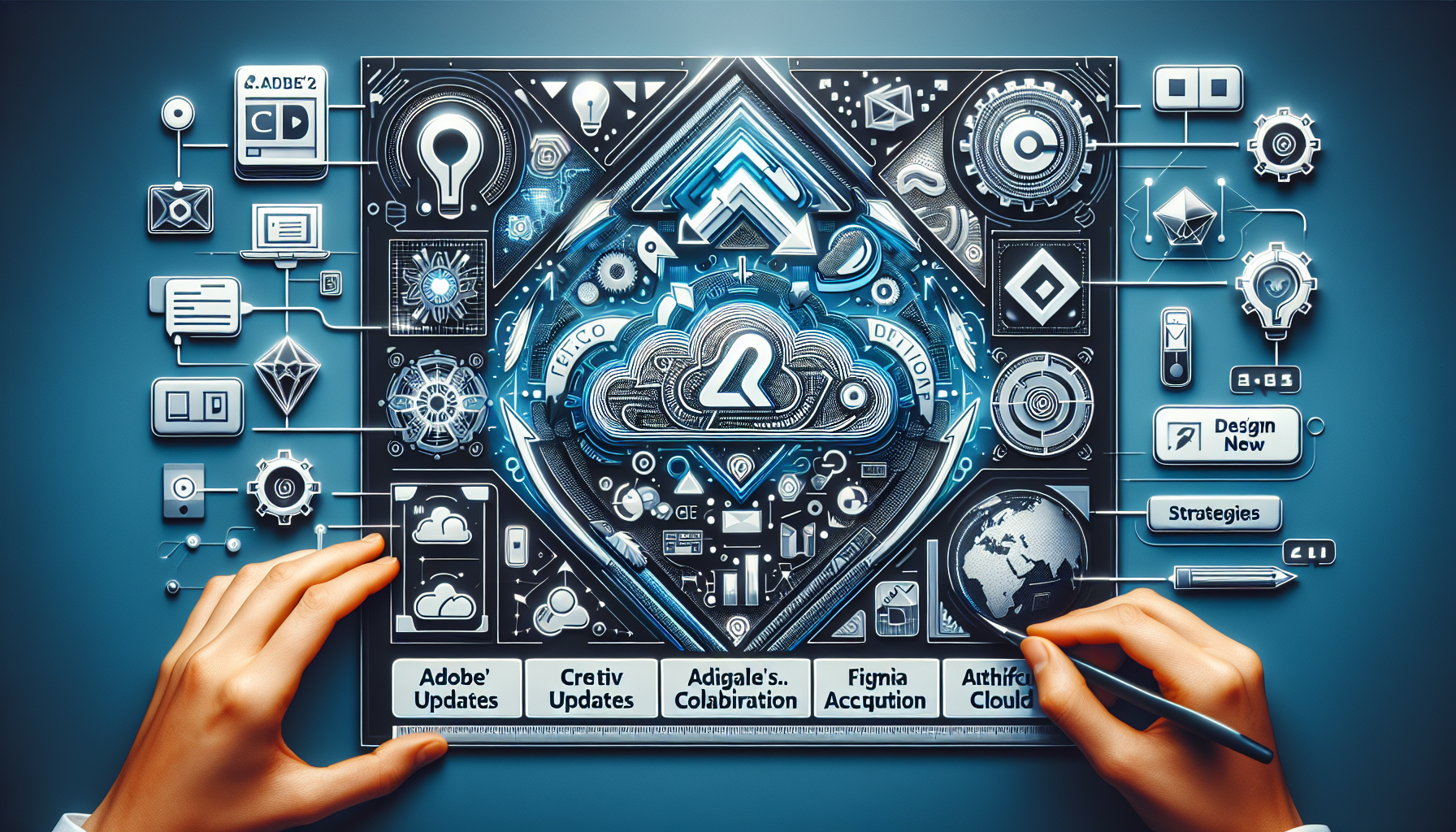 AdobeとCanvaの最新機能と戦略、Figma買収の影響解析