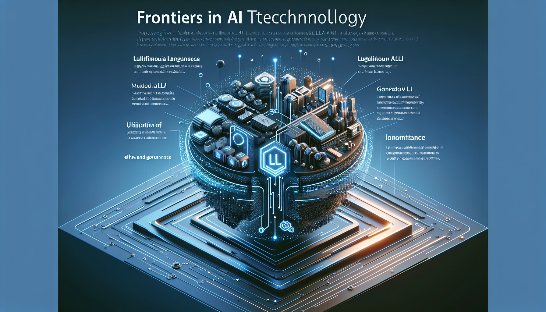 AI技術の最前線：マルチモーダルLLM、生成AIのビジネス活用、倫理とガバナンスの重要性