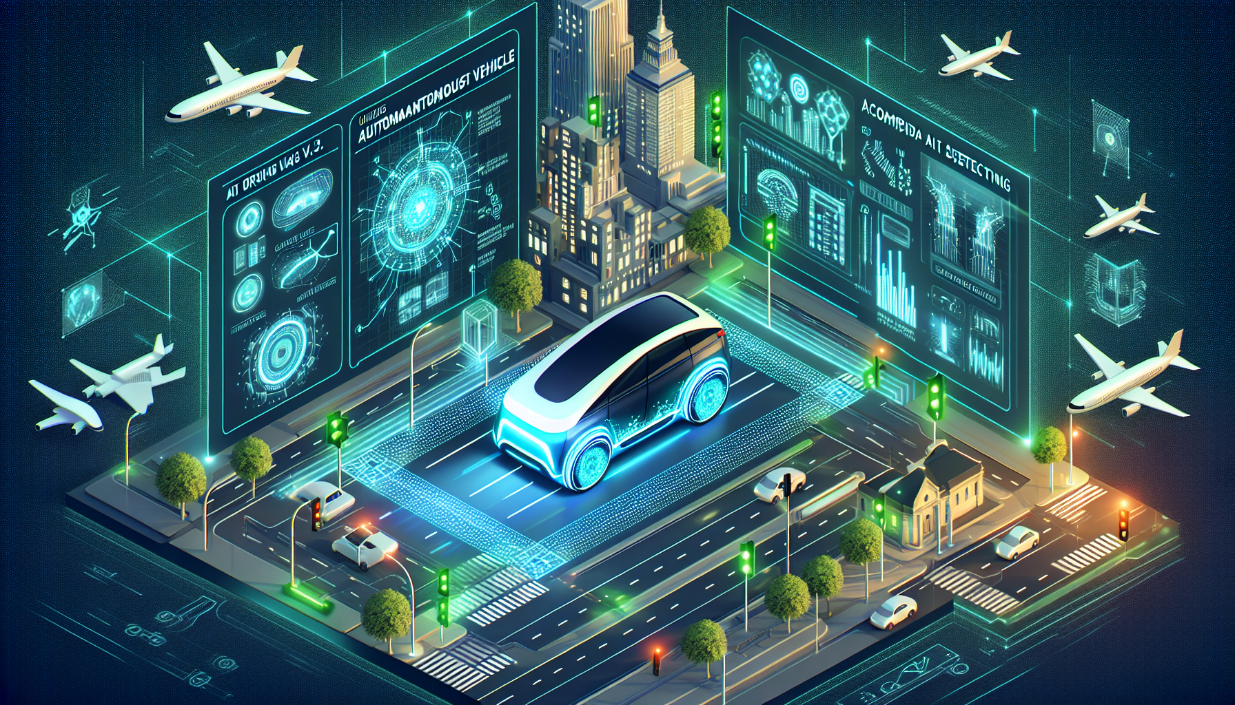 AI v3.2が実現する自動車の運転支援機能の新境地